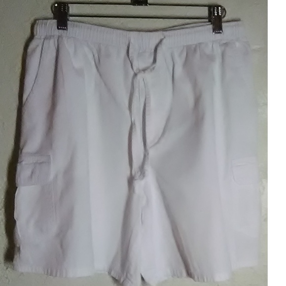 Genre Sport White Denim Shorts Size 14" - Picture 2 of 4